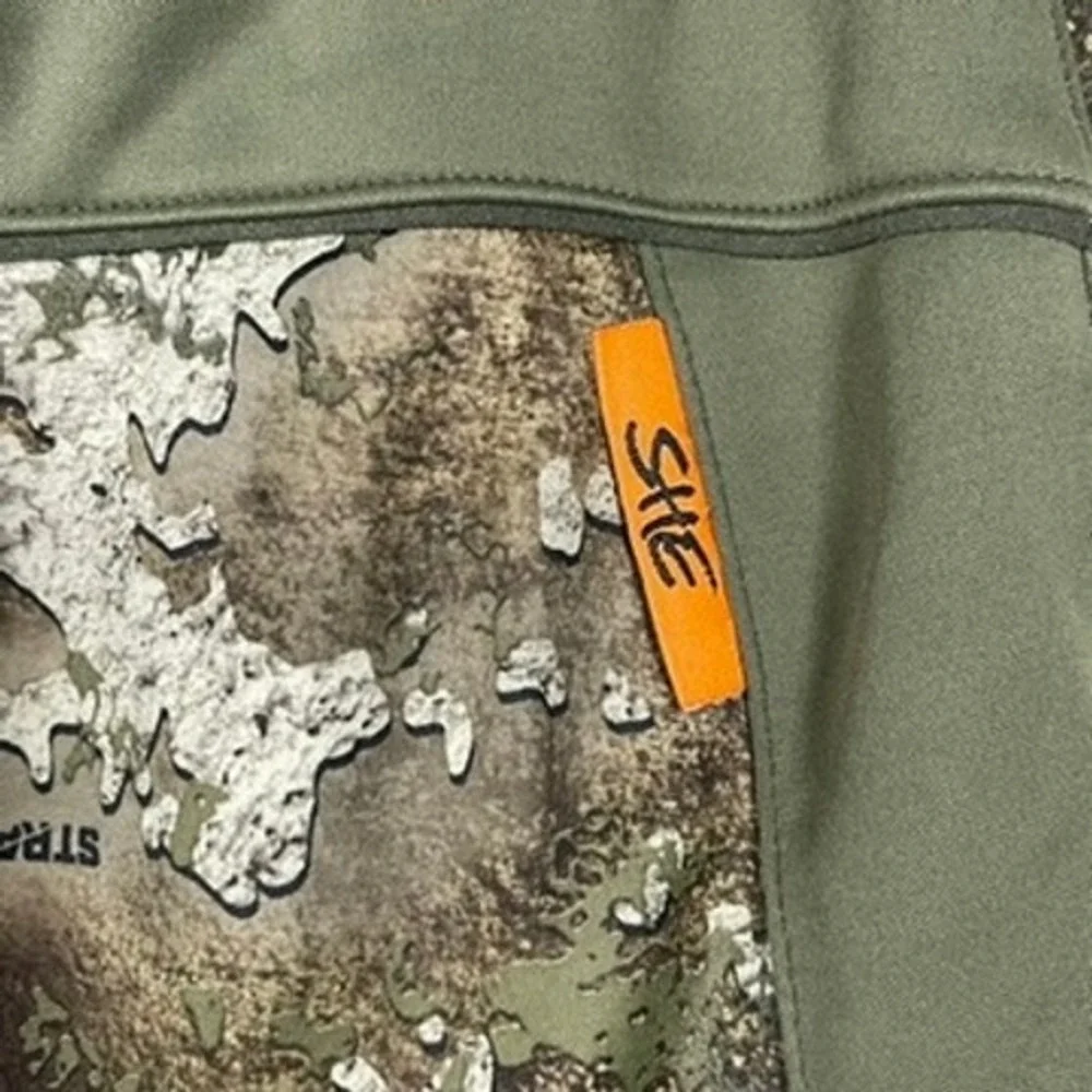 SHE Outdoor Camo Hunting Pants Womens Medium Green Excellent Strata Fleece Lined - Picture 9 of 13